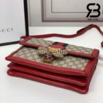 Túi Gucci Queen Magaret Shoulder Bag Red Đỏ 27CM Siêu Cấp