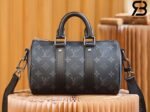 Túi LV Keepall Bandouliere 25 Monogram Ẹclipse Da Bê 25Cm Best Quality