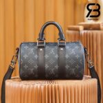 Túi LV Keepall Bandouliere 25 Monogram Ẹclipse Da Bê 25Cm Best Quality