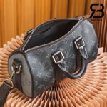 Túi LV Keepall Bandouliere 25 Monogram Ẹclipse Da Bê 25Cm Best Quality