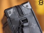 Túi LV Mini Soft Trunk Monogram Eclipse Black Đen 18CM Best Quality