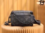 Túi LV Mini Soft Trunk Monogram Eclipse Black Đen 18CM Best Quality