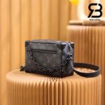 Túi LV Mini Soft Trunk Monogram Eclipse Black Đen 18CM Best Quality