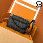 Túi LV Mini Soft Trunk Taurillon Monogram Black Đen 18CM Best Quality