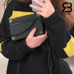 Túi LV Mini Soft Trunk Taurillon Monogram Black Đen 18CM Best Quality