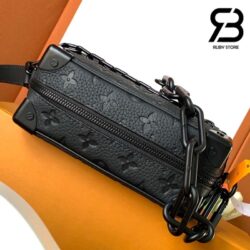 Túi LV Mini Soft Trunk Taurillon Monogram Black Đen 18CM Best Quality