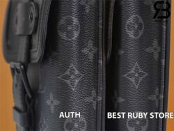 Túi LV Saumur Sling Bag Black Đen 18CM Best Quality