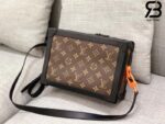 Túi LV X Virgil Abloh Soft Trunk Monogram Nâu 25CM Best Quality