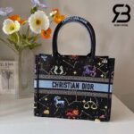 Túi Small Dior Book Tote Zodiac Tranh Thêu 26cm Best Quality
