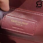 Túi YSL Cassandra Top Handle Bag Crocodile White Gold Trắng Khóa Vàng 20CM Best Quality