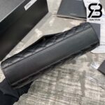 Túi YSL Envelope Medium Chain Bag Smooth Black Đen Da Calfskin 24CM Best Quality