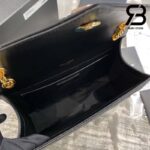Túi YSL Envelope Medium Chain Bag Smooth Black Đen Da Calfskin 24CM Best Quality