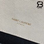 Túi YSL Envelope Small Chain Bag Grained White Gold Trắng Khóa Vàng Da Calfskin 21CM Best Quality