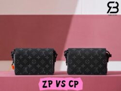 Túi LV Steamer Wearable Wallet Monogram Eclipse 18CM Best Quality