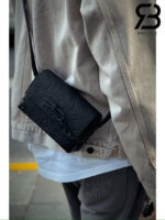 Túi LV Steamer Wearable Wallet Monogram Taurillon Đen 18CM Best Quality