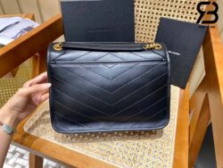 Túi YSL Niki Medium Chain Bag In Black Đen Da Cừu 28CM Best Quality