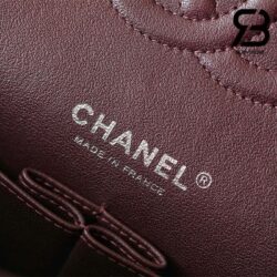 Túi Chanel Classic Medium Màu Đen Da Cừu Khóa Bạc 25CM Best Quality