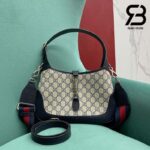 Túi Gucci Jackie 1961 Small Shoulder Bag GG Canvas Đen 28CM Best Quality
