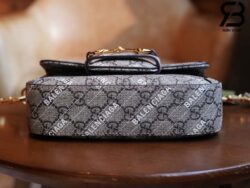 Túi Gucci & Balenciaga The Hacker Project Mini Gucci Horsebit 1955 Beige 20CM Best Quality