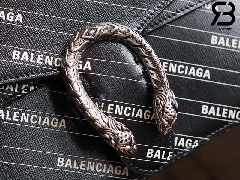 Túi Gucci & Balenciaga The Hacker Project Small Dionysus Bag Đen Best Quality