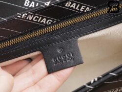 Túi Gucci & Balenciaga The Hacker Project Small GG Marmont Bag Đen 26CM Best Quality