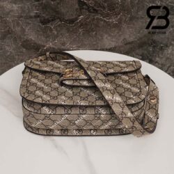Túi Gucci & Balenciaga The Hacker Project Small Gucci Horsebit 1955 Beige 25CM Best Quality