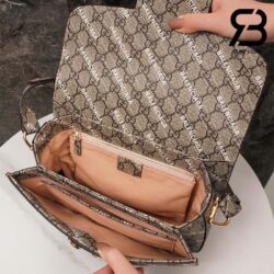 Túi Gucci & Balenciaga The Hacker Project Small Gucci Horsebit 1955 Beige 25CM Best Quality