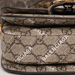 Túi Gucci & Balenciaga The Hacker Project Small Gucci Horsebit 1955 Beige 25CM Best Quality