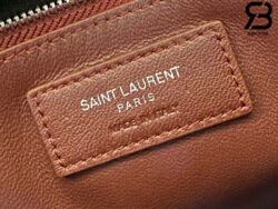 Túi YSL Cassandra Medium Chain Bag Caviar Blanc 22CM Best Quality