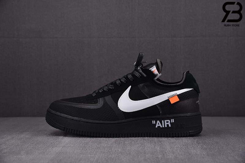 Giày Nike Air Force 1 Low Off-White Black White Siêu Cấp