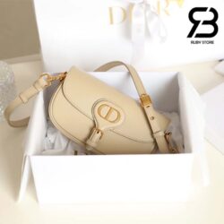 Túi Dior Bobby East-West Bag Vàng Nhạt Box Calfskin 22CM Best Quality