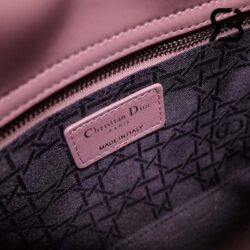 Túi Small Lady Dior Bag Màu Hồng Peony Cannage Da Cừu GHW 20CM Best Quality