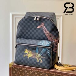 Ba Lô LV Discovery Backpack Damier Graphite 40CM Best Quality