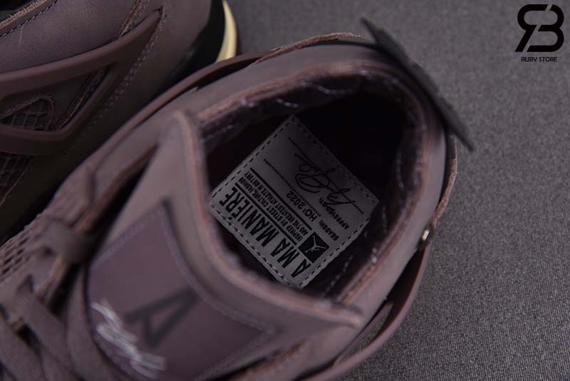 Giày Nike Air Jordan 4 Retro A Ma Maniére Violet Ore Siêu Cấp