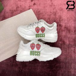 Giày Gucci Rhyton Strawberry Print Sneakers Best Quality