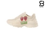 Giày Gucci Rhyton Strawberry Print Sneakers Best Quality