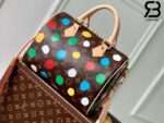 Túi LV X YK Speedy Bandoulière 25 Monogram Multicolor Dots Best Quality