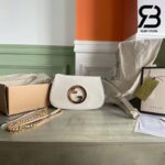 Túi Gucci Blondie Shoulder Bag Trắng Leather 28CM Best Quality