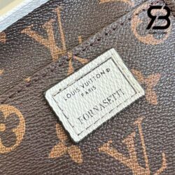 Túi LV Fornasetti Petit Sac Plat Monogram Màu Đen Trắng 17CM Best Quality