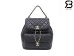 Ba Lô Chanel 22A Duma Backpack Màu Đen Lambskin GHW Best Quality