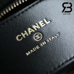 Túi Chanel 23C Mini Pouch Đen Lamskin LGHW 16CM Best Quality