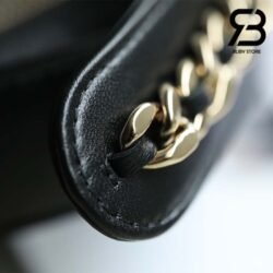 Túi Chanel 23C Mini Pouch Đen Lamskin LGHW 16CM Best Quality