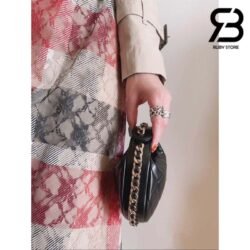 Túi Chanel 23C Mini Pouch Đen Lamskin LGHW 16CM Best Quality