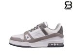 Giày Louis Vuitton LV Trainer Grey Siêu Cấp