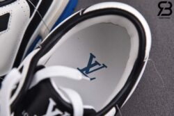 Giày Louis Vuitton LV Trainer SS21 Black Blue Siêu Cấp