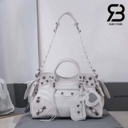 Túi Balenciaga Neo Cagole City Hand Bag Màu Trắng SHW 39CM Best Quality