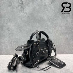 Túi Balenciaga Neo Cagole City XS Hand Bag Màu Đen SHW 26CM Best Quality