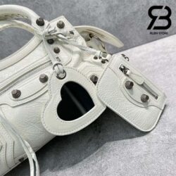 Túi Balenciaga Neo Cagole City XS Hand Bag Màu Trắng SHW 26CM Best Quality