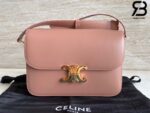 Túi Celine Classique Triomphe Bag In Hồng Antique Shiny Calfskin Best Quality