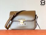 Túi Celine Classique Triomphe Bag In Camel Shiny Calfskin Best Quality